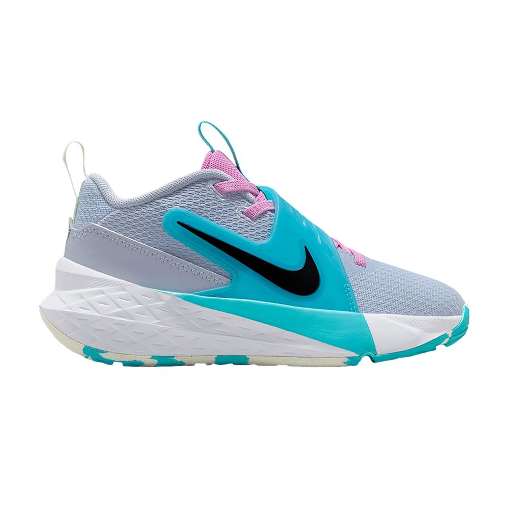 Nike Team Hustle D 12 PS 'Ghost Dusty Cactus' | Blue | Kid's Size 10.5 - HF6280-007