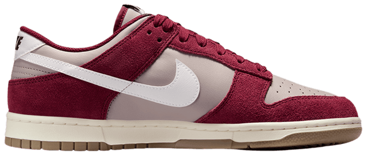 Nike Dunk Low Grey White Team Red