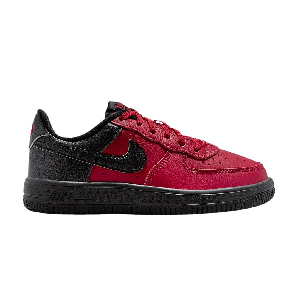 Nike Force 1 Low PS 'Gym Red Black' | Kid's Size 12.5 - IQ2740-600