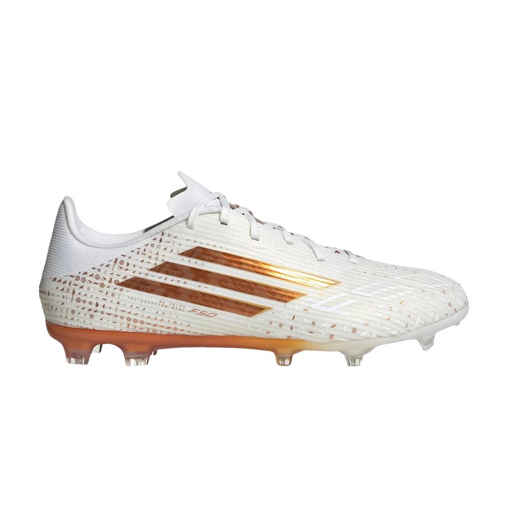 Mo Salah x adidas F50 League FG MG 'The Egyptian King' | White | Men's Size 10 - KJ4625