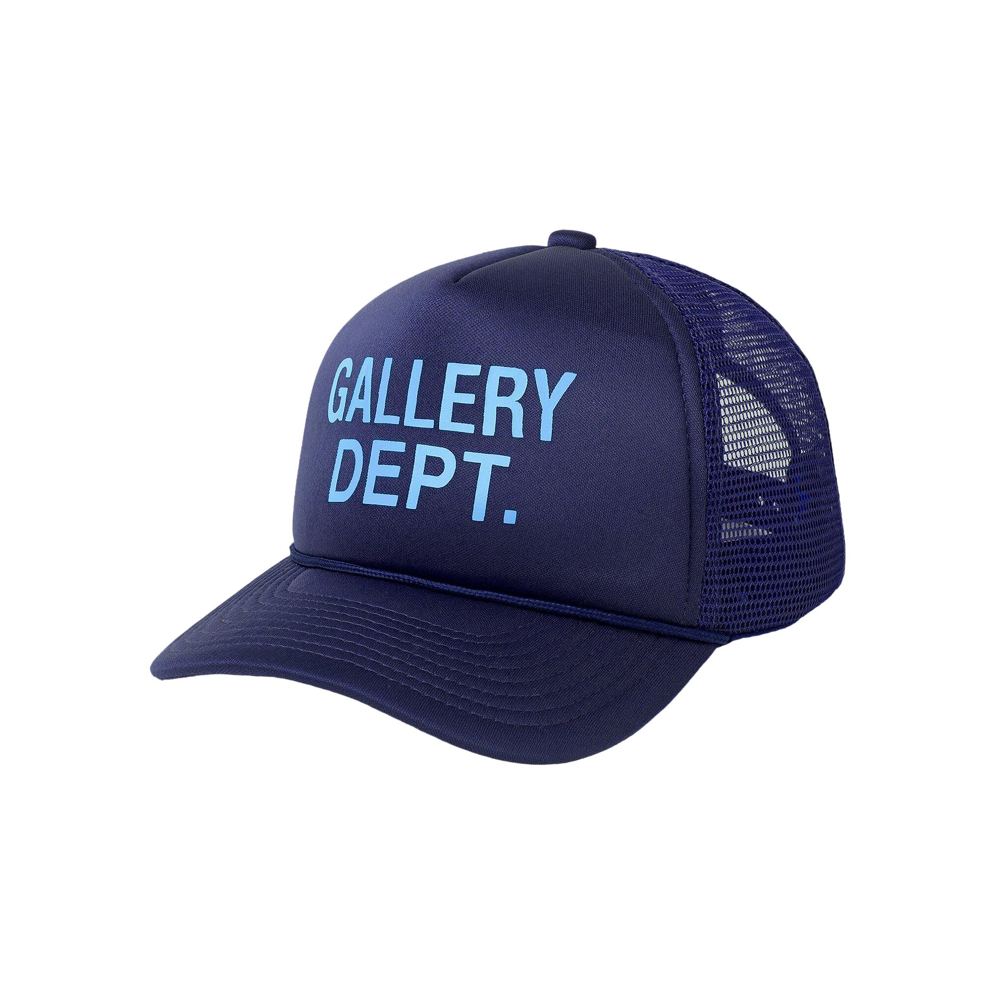 Pre-owned Gallery Dept. Logo Trucker 'deep Navy' | Blue | Men's Size Onesize