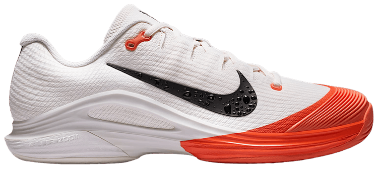 NikeCourt Air Zoom Vapor 12 HC Sail Turf Orange
