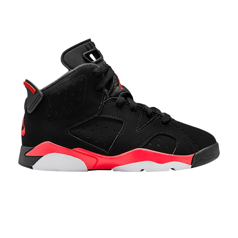 Air Jordan 6 Retro PS 'Reverse Infrared Salesman' | Black | Kid's Size 11 - IQ1277-001