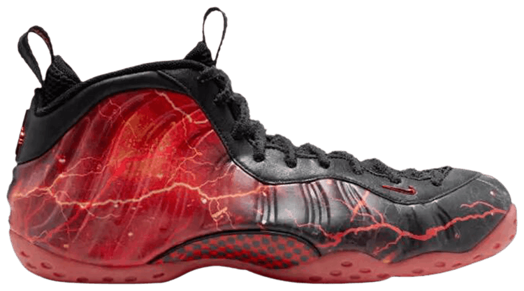 Stranger Things x Nike Air Foamposite One Premium QS Black Bright Crimson