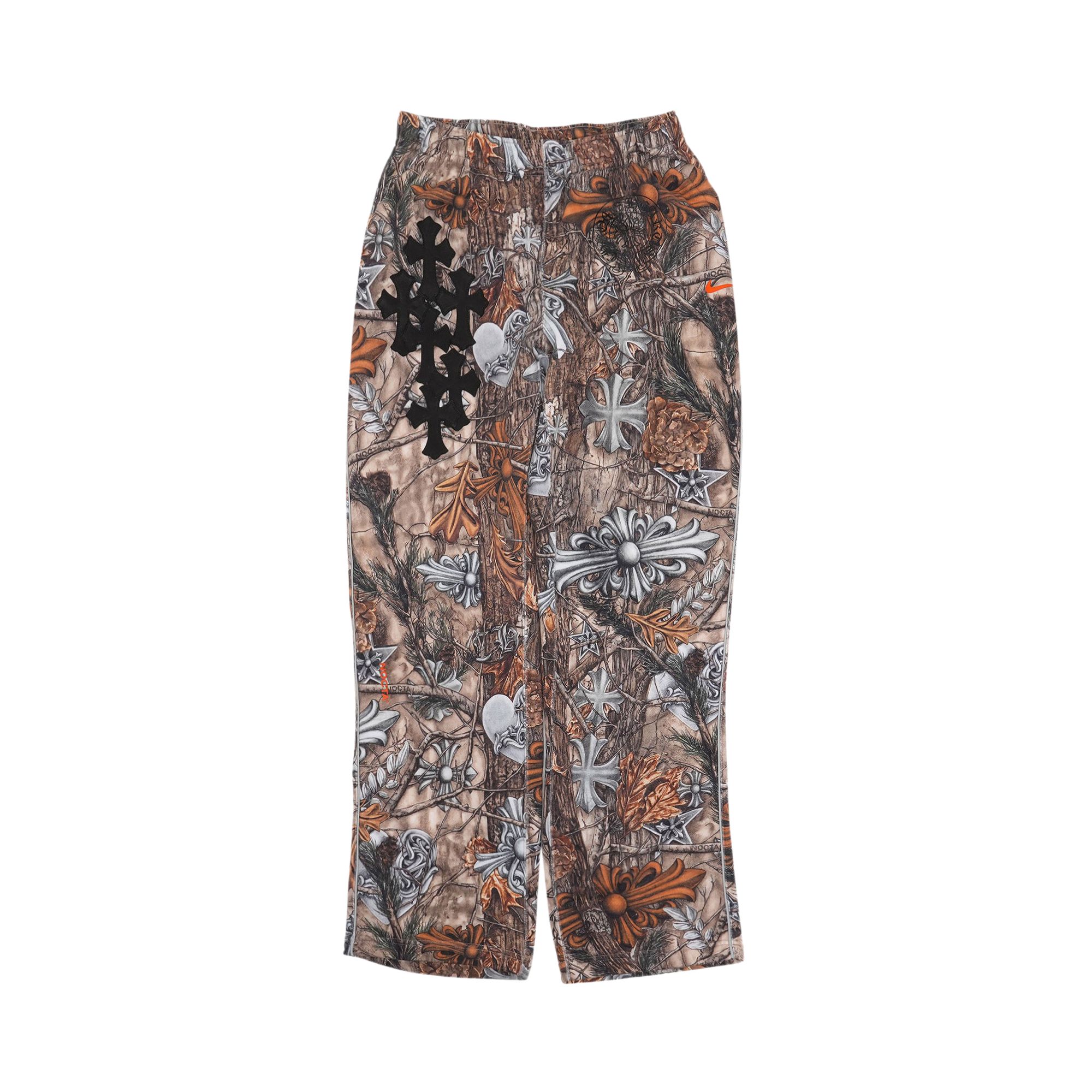 Pre-owned Chrome Hearts X Nocta X Nike Cardinal Stock Fleece Sweatpant 'multi-color/safety Orange' | Men's Siz