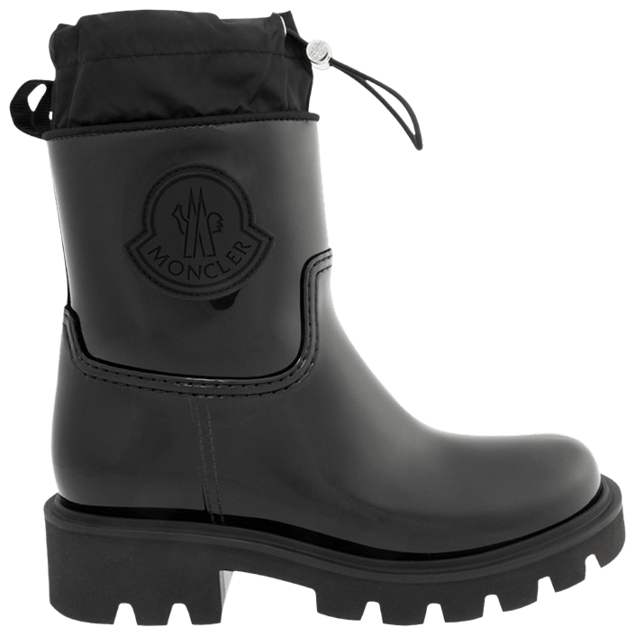 Moncler Wmns Kickstream Rain Boot Black