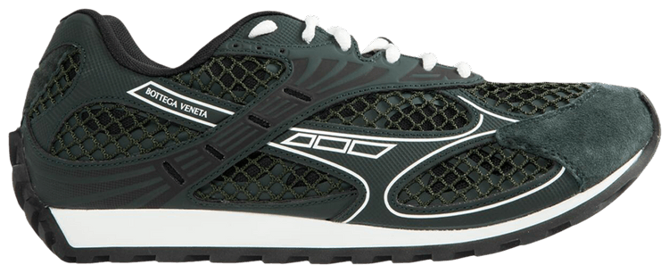 Bottega Veneta Orbit Sneaker Dark Green