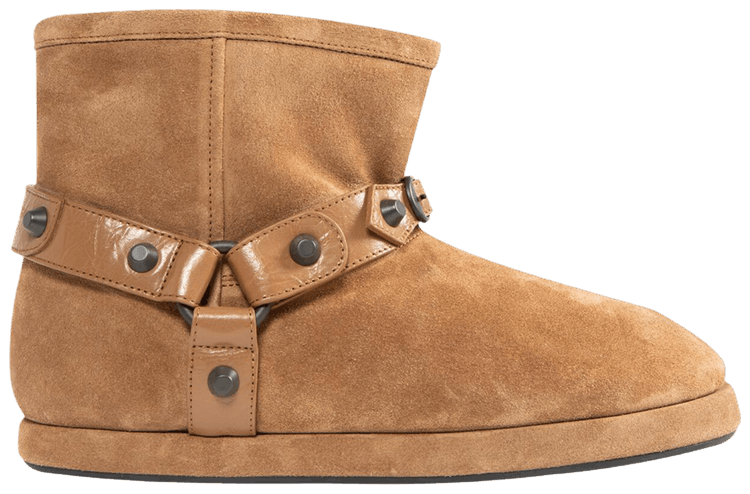 Balenciaga Wmns Alaska Soft Boot Brown Brass