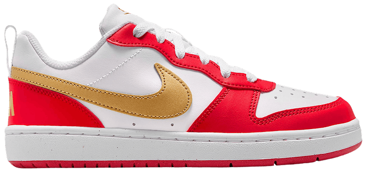 Nike Court Borough Low Recraft GS White University Red