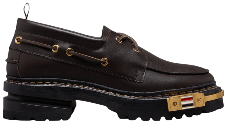 Thom Browne Wmns Boat Shoe Brown