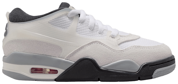 Air Jordan 4 RM GS White Light Smoke