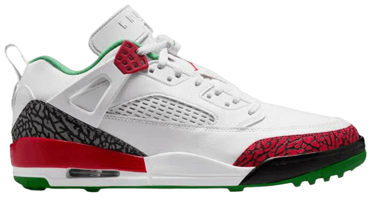 Air Jordan Spizike Low Golf OG White Varsity Red