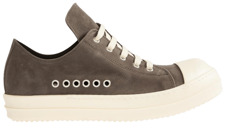 Rick Owens Extreme Low Sneaks Dark Dust Milk