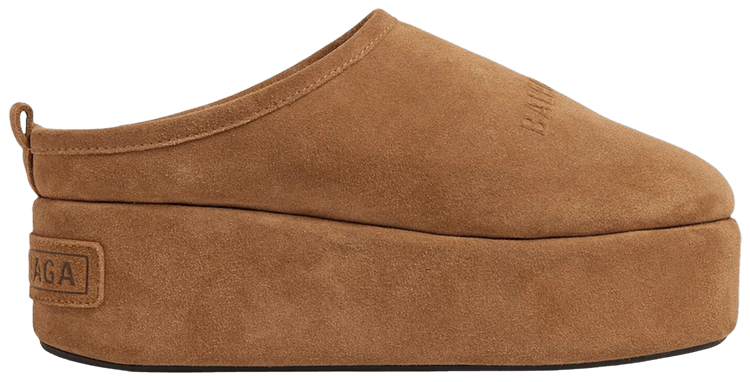 Balenciaga Wmns Alaska Platform Mule Brown White