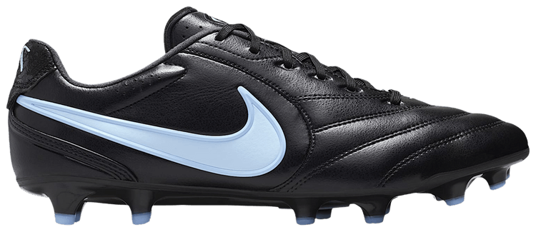 Nike Tiempo Ligera Pro FG Low Black Ice Blue