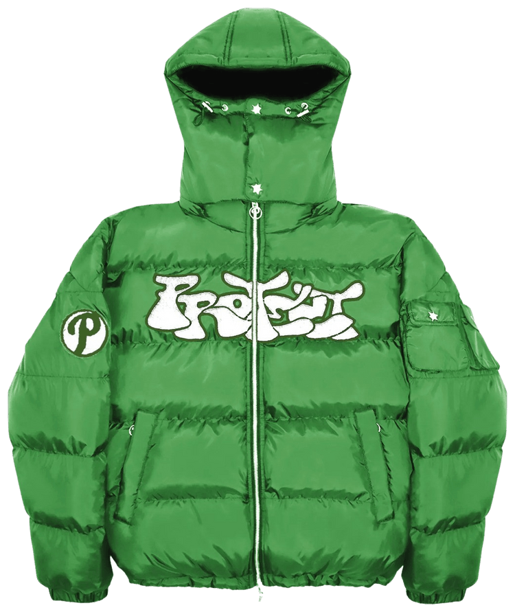 Protect LDN P Puffa GreenWhite