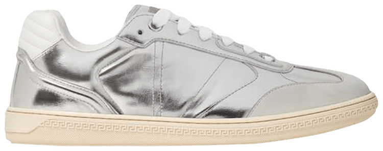 Versace Greca Court Sneaker Silver