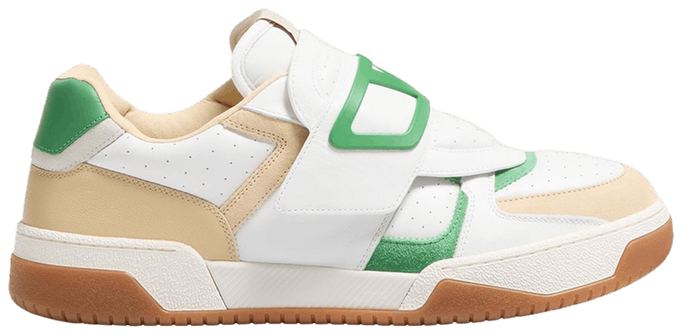 Valentino Garavani Joie De Jouer Low White Shell Green