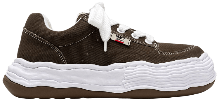 Maison Mihara Yasuhiro Oliver OG Sole Canvas Low Khaki
