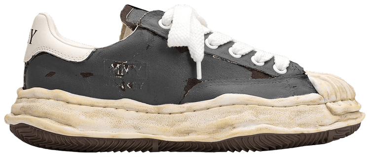 Maison Mihara Yasuhiro Blakey OG Sole Film Attached Canvas Low Grey