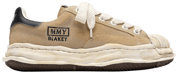 Maison Mihara Yasuhiro Blakey Vintage OG Sole Suede Low White