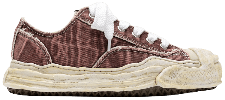 Buy Maison Mihara Yasuhiro Hank OG Sole Bleach-Wash Denim Canvas