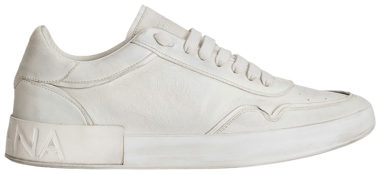 Dolce  Gabbana Portofino Calfskin Sneaker White