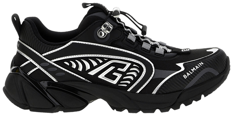 Balmain Cosmic Dust Trainer Black White