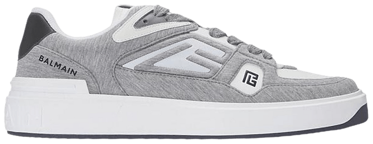 Balmain B Court Skate Trainer Grey