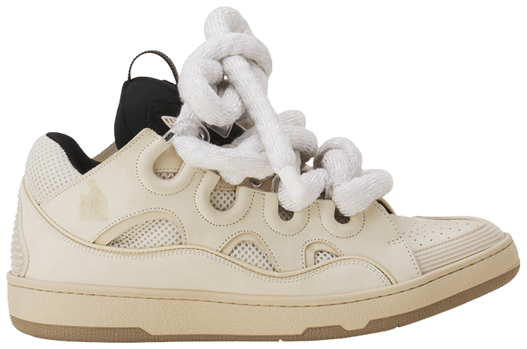 Lanvin Curb Sneaker Beige Black