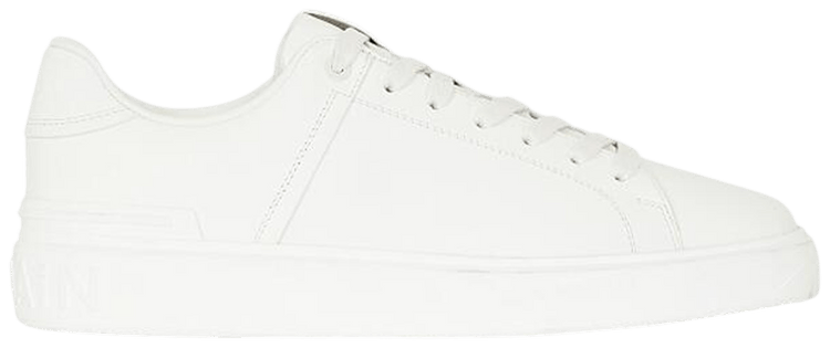 Balmain B Court Trainer White
