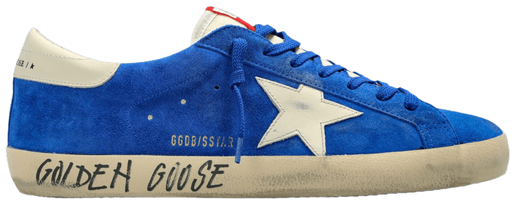 Golden Goose Superstar Dark Blue Biege