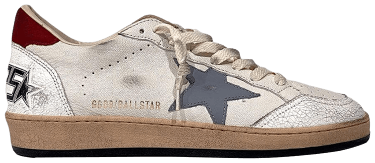 Golden Goose Ball Star Distressed White