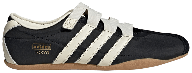 adidas Wmns Tokyo MJ Core Black Cream White Gold Metallic