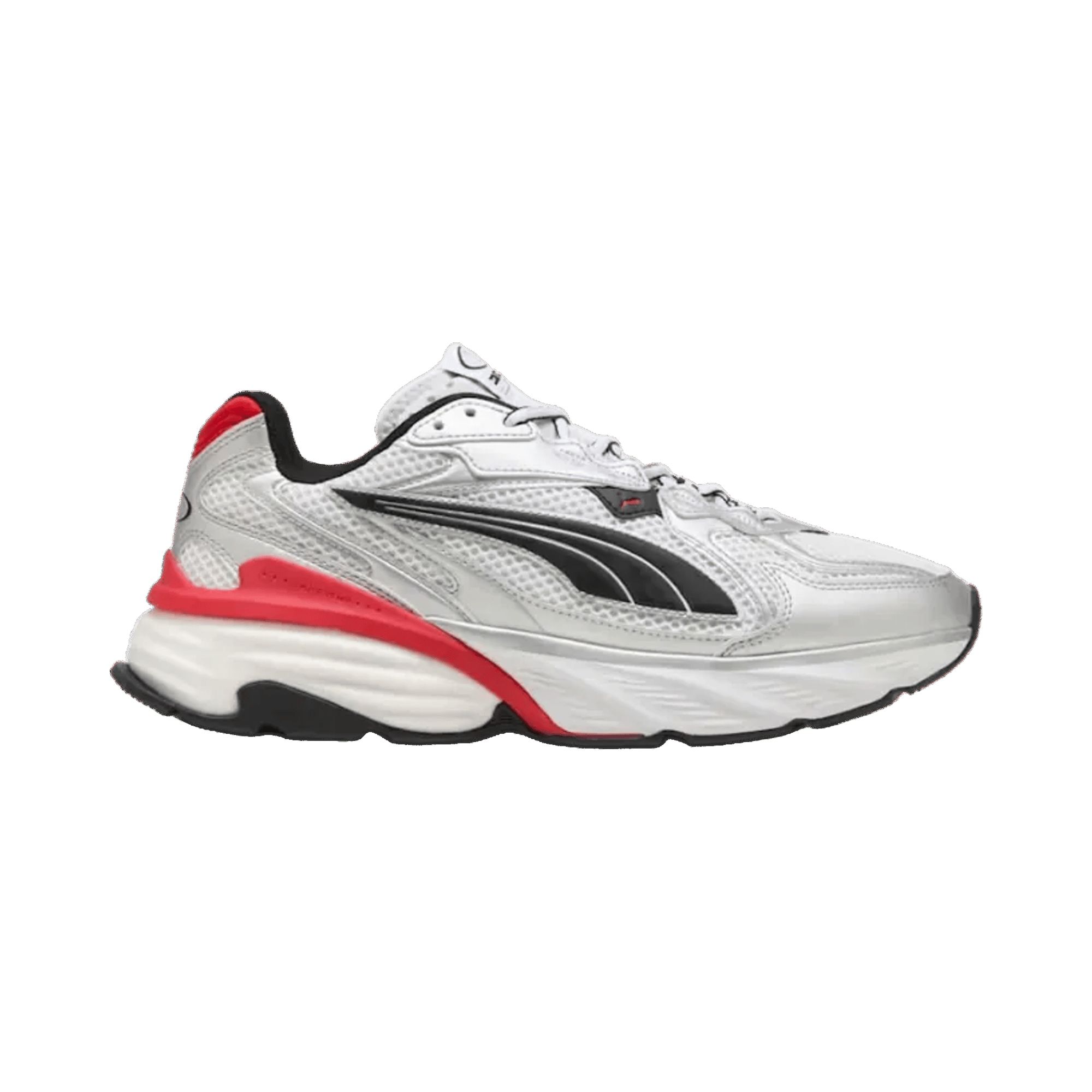 Puma Fade 'Silver White Red' | Men's Size 9.5 - 406203-12
