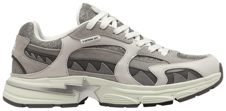 BAPE Wmns Shark Sta 1 Silver