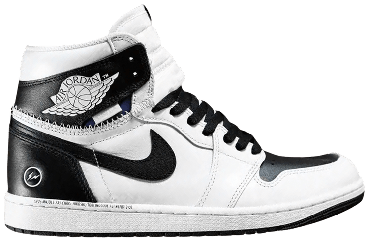 Fragment Design x Union LA x Air Jordan 1 Retro High OG SP White Black