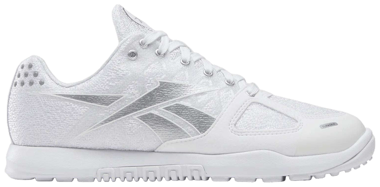 Reebok Nano 20 White Silver Metallic