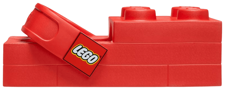 Lego x Crocs Brick Clog Bright Red