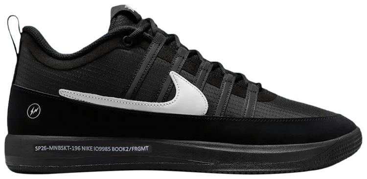 Fragment x Nike Book 2 Black White