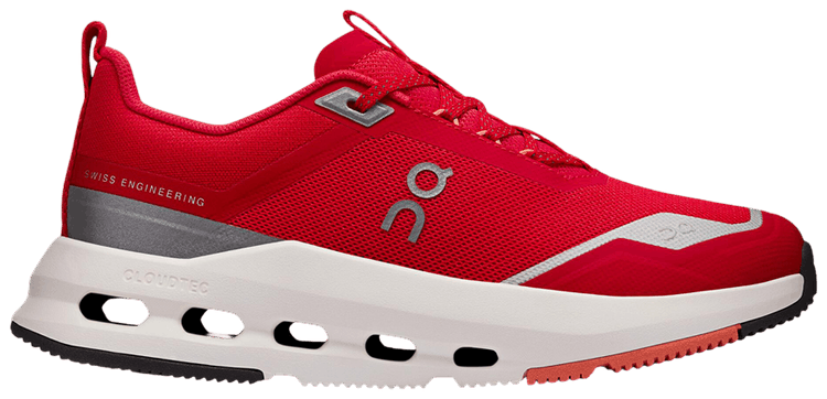 ON Cloudnova Kids  Terra Red