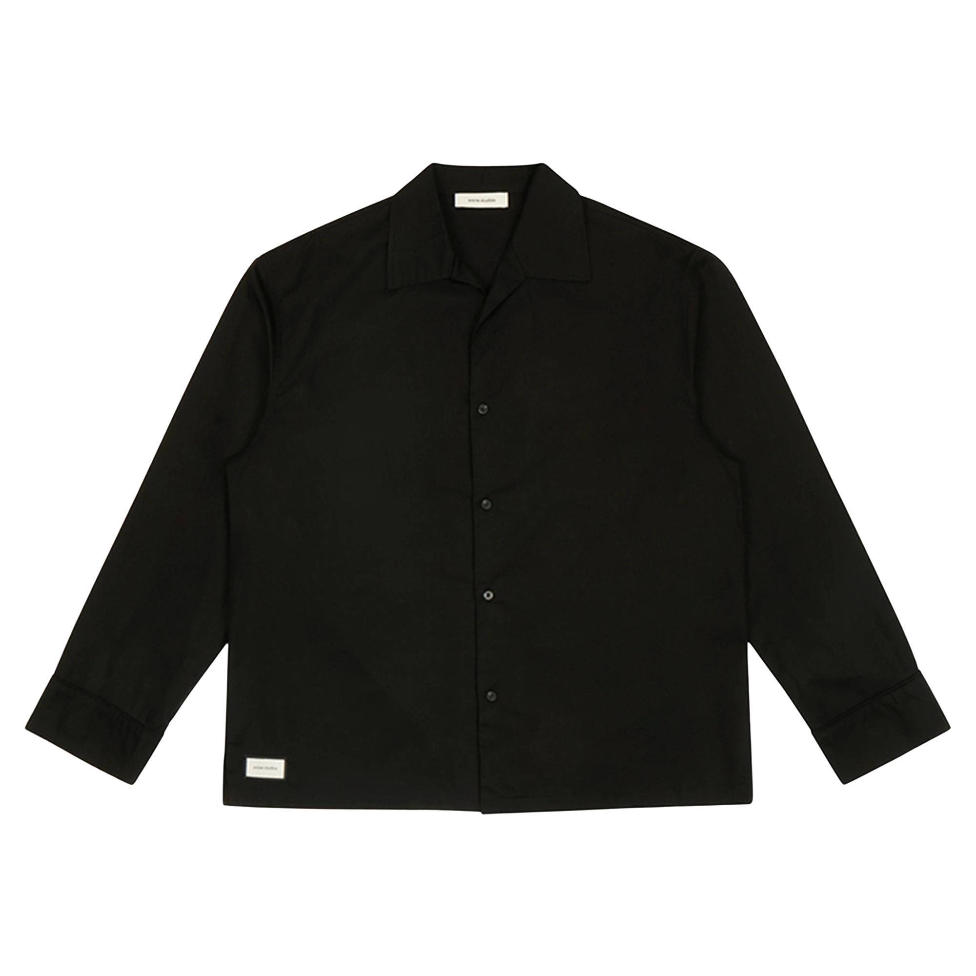 Pre-owned Entire Studios Long-sleeve Pajama Shirt 'black' | Men's Size Xl