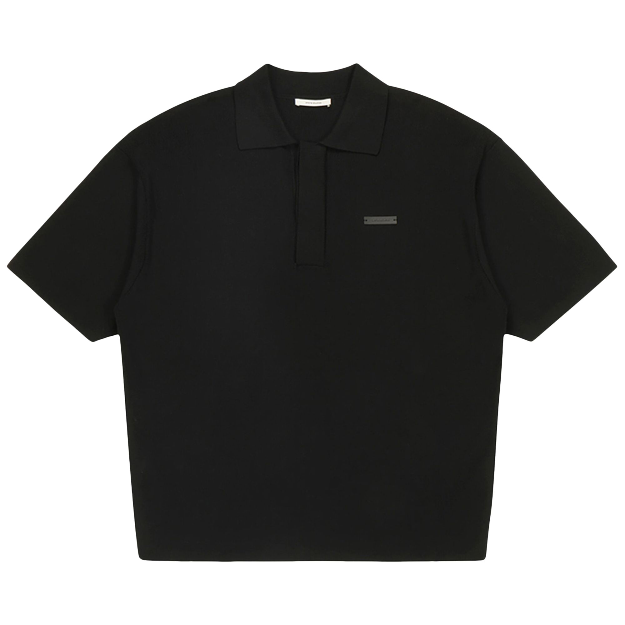 Pre-owned Entire Studios Short-sleeve Club Polo 'black' | Men's Size Xl