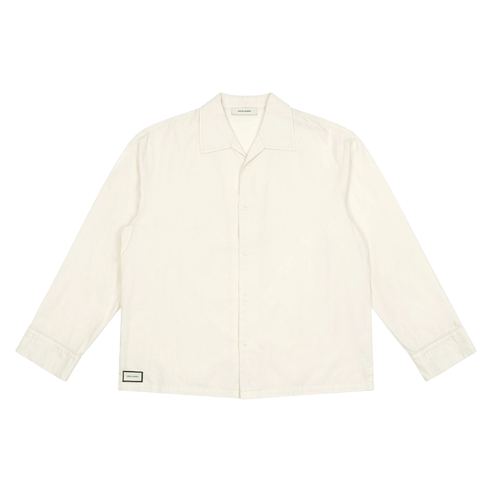 Pre-owned Entire Studios Long-sleeve Pajama Shirt 'off White' | Men's Size Xxl