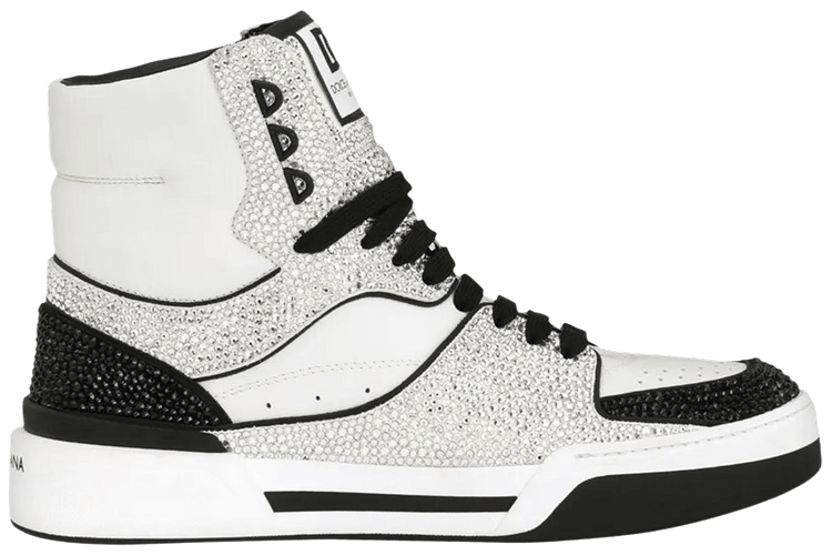 Dolce  Gabbana Roma High Off White Silver