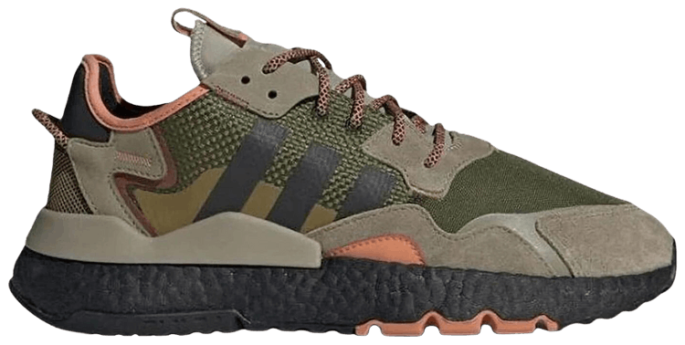 adidas Nite Jogger Brown Dark Green