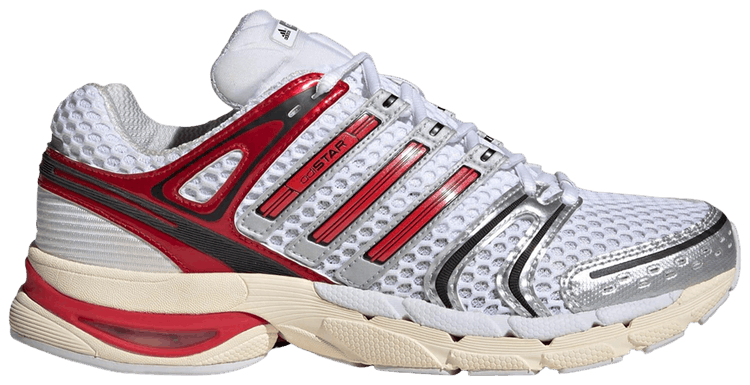 adidas Adistar Control 5 Cloud White Better Scarlet Dash Grey