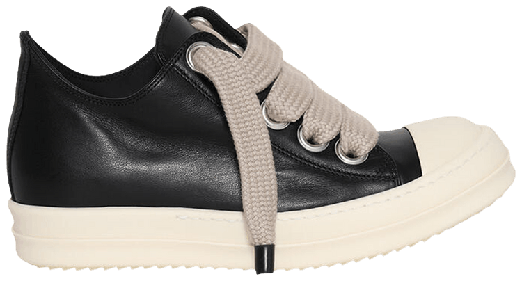 Rick Owens Wmns Jumblolace Sneaks Low Black Milk