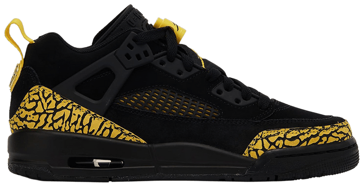Air Jordan Spizike Low GS Black Speed Yellow