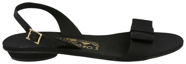 Ferragamo Wmns Capri Sandal Black